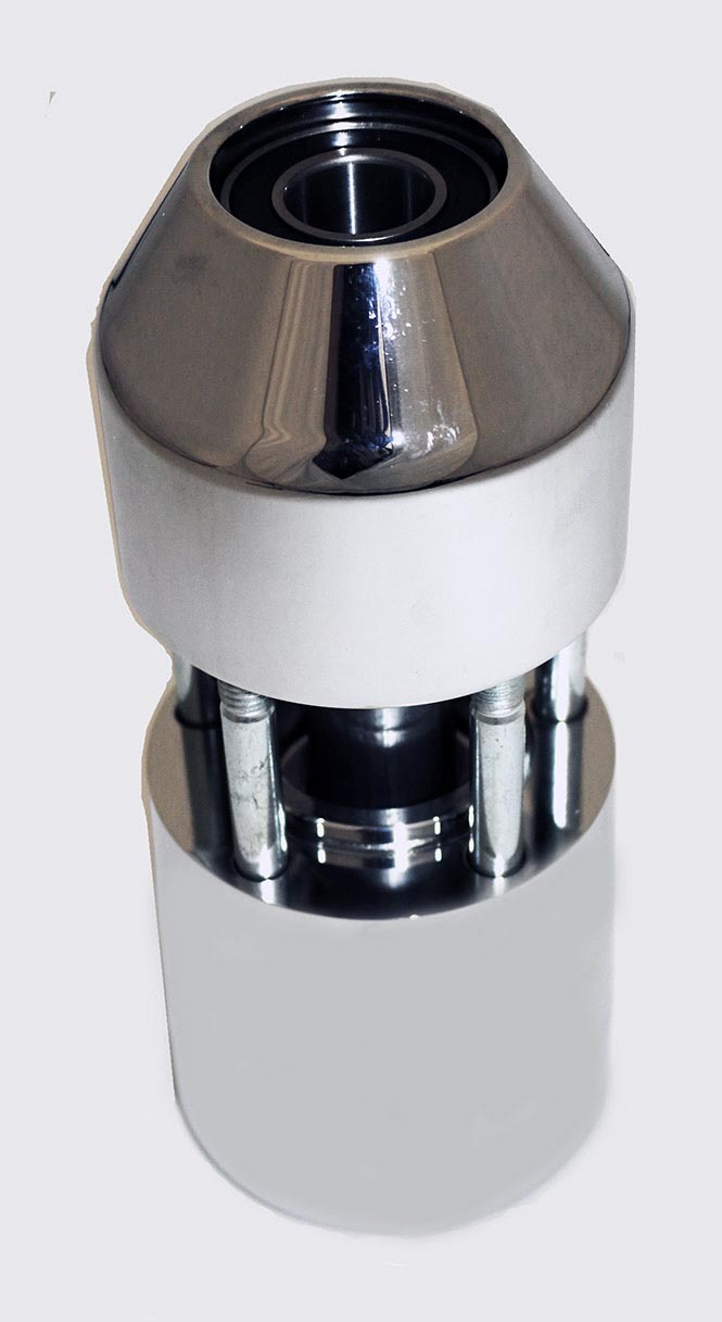 18X8.5 SNGL SIDED 1" AXLE,CHR