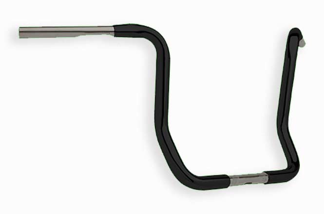 13" 08-Up Ape Hanger FLHT Blk
