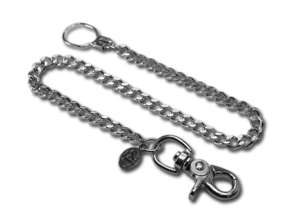 "SQUARE LEASH WALLET CHAIN 16"