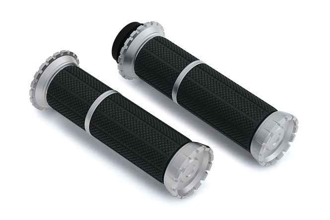 RIOT GRIPS UNIVERSAL 1 IN BARS SILVER