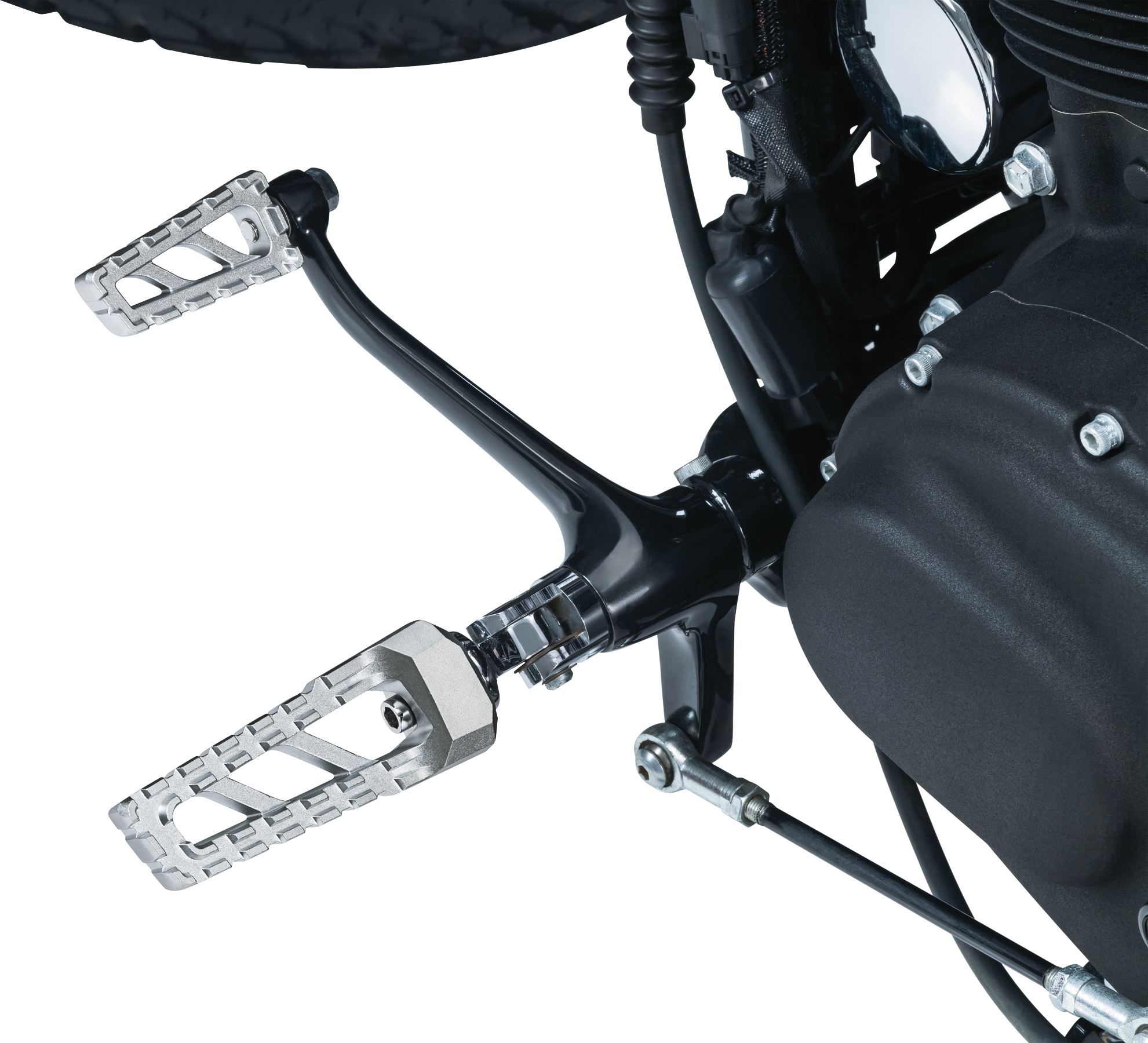 RIOT FOOTPEGS, SILVER