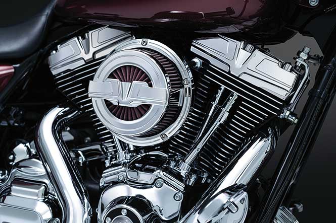 Bahn Air Cleaner, Chrome, ECE Compliant