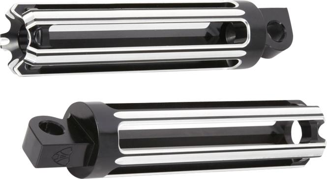 10G Footpegs Black CC/Chief