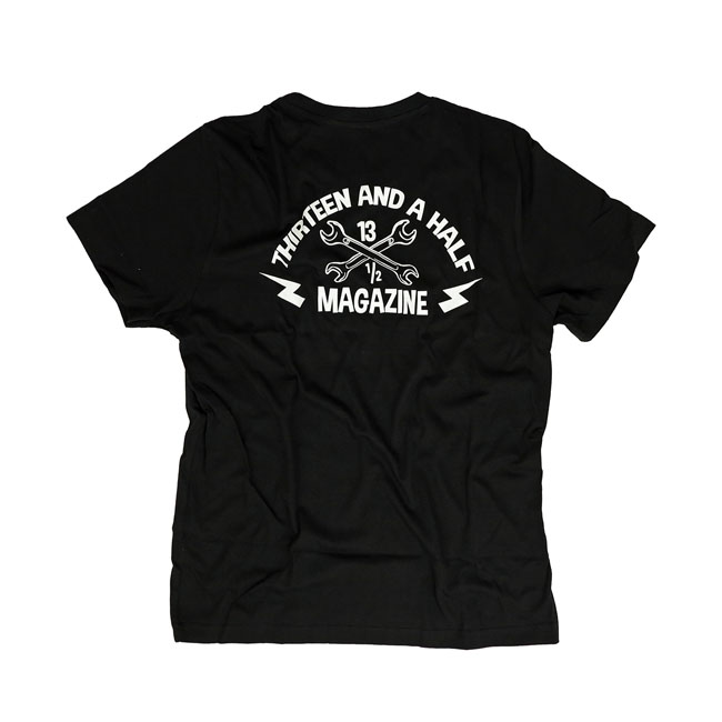 13-1/2 logo t-shirt black