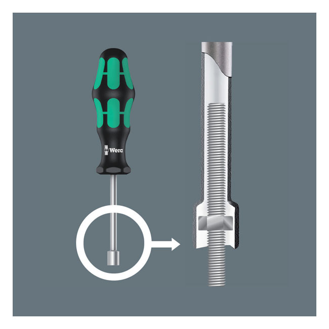 Wera nutdriver for Hex bolts and nuts Series 300