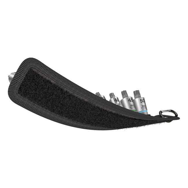 Wera socket belt with 3/8" drive Torx® socket bits