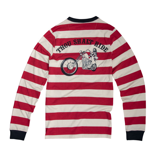 13 1/2 TSR Longsleeve Red/White