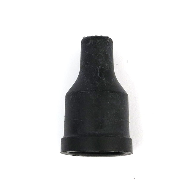 Accel, 7-8mm coil boot & terminal. Straight, black