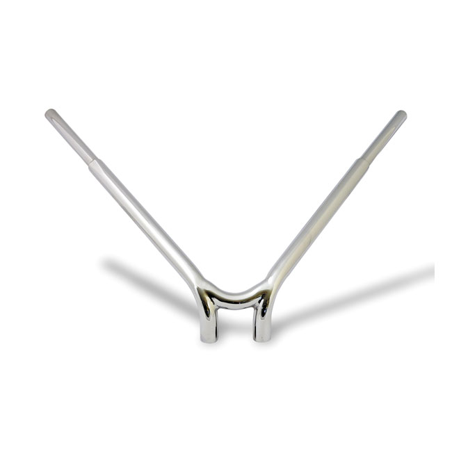 1-1/4" Deer Tiller bar, 3-1/2" rise, chrome