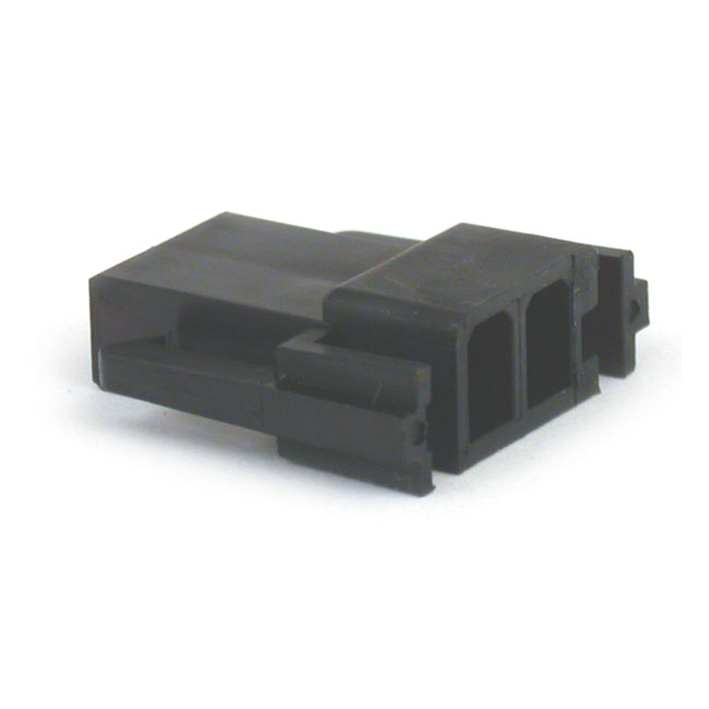 NAMZ, AMP/TE connector. White, receptable, 2-pins