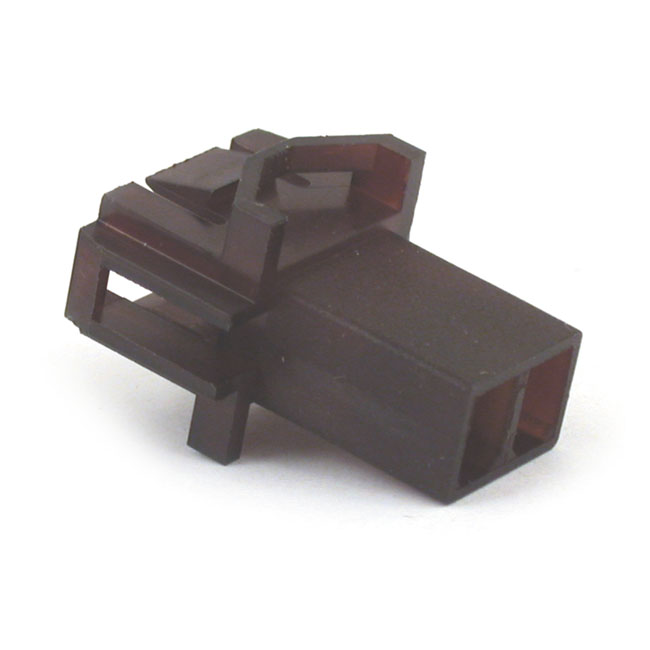 NAMZ, AMP/TE connector. White, plug, 2-pins