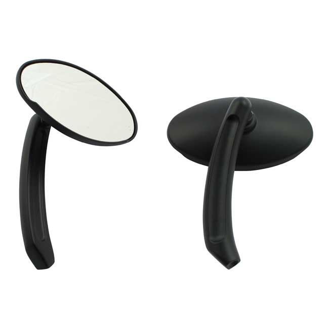 'Tripper' mirror set. Black